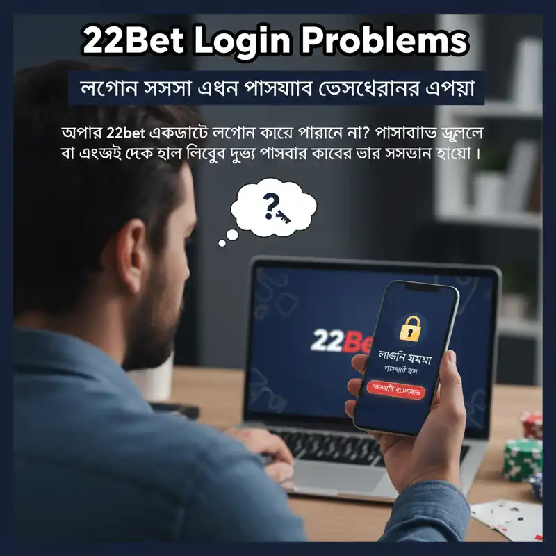 22bet login bd সমস্যা সমাধান গাইড